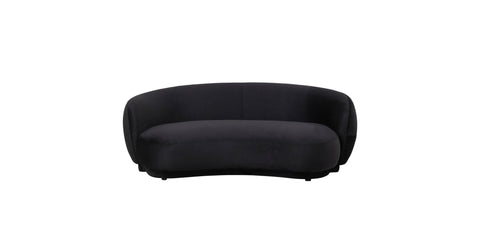 Faze 3-Seater Wide Couch Sofa Upholstered in Velvet