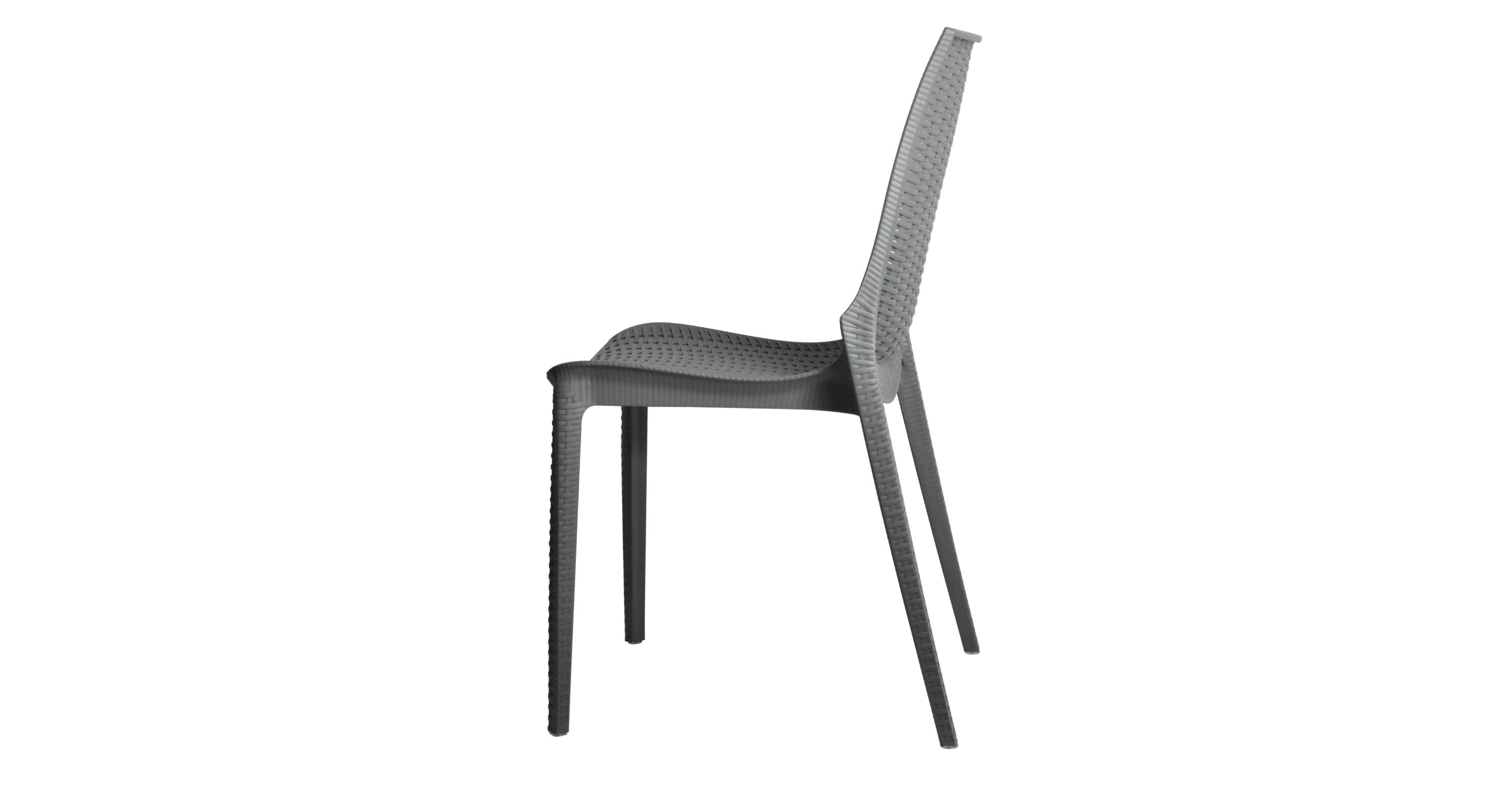 Kent Patio Outdoor Dining Chair Weave Design in Polypropylene